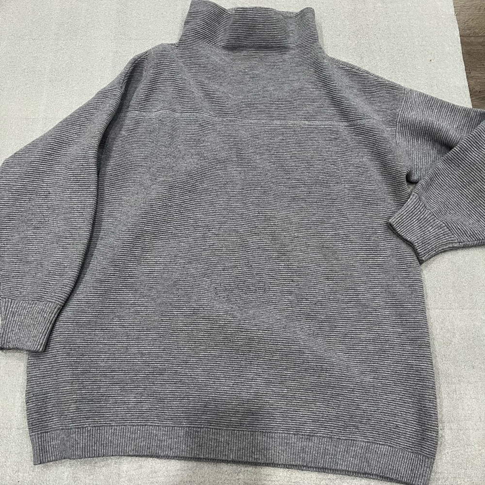 [M]Gentle Fawn Charcoal Turtleneck Sweater